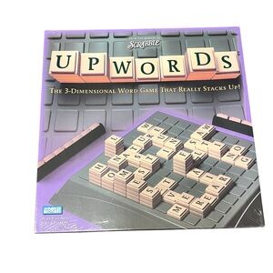 UPWORDS Scrabble The 3-Dimensional Word Game 2002 NEW